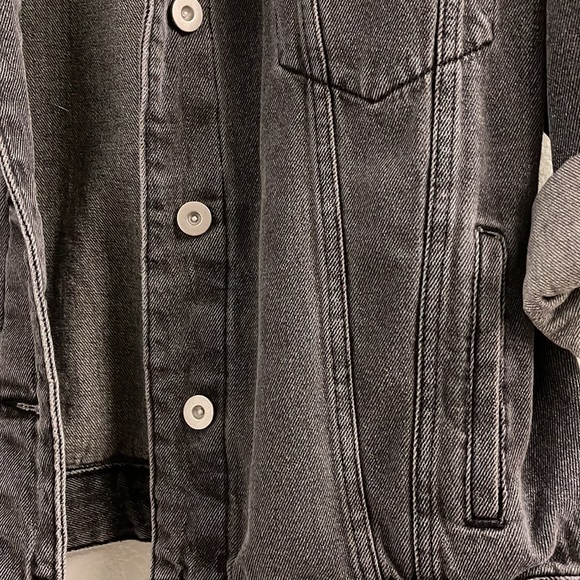 COPY - Wild Fable Black Jean Jacket - Picture 2 of 7